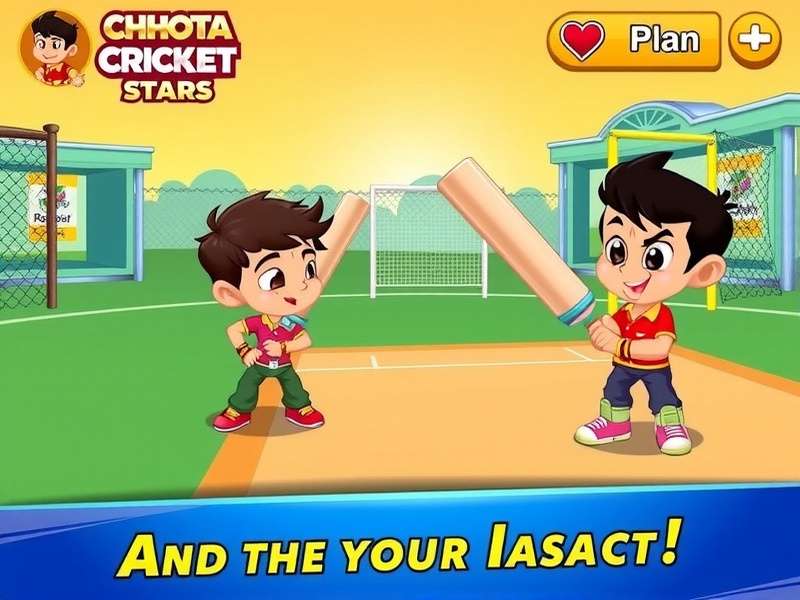Chhota Bheem Cricket Stars Gameplay Screenshot